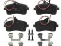 Set placute frana fata (cu suplimente cu suruburi de ghidare a etrierului de frana) PEUGEOT 407 407 SW 1.6 d-2.0 d 03.04-02.11 TRW GDB1594