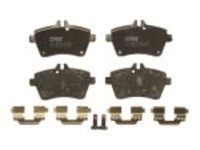 Set placute frana fata (cu suplimente cu suruburi de ghidare a etrierului de frana) MERCEDES A (W169) 1.5/2.0 d 09.04-06.12 TRW GDB1629