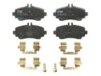 Set placute frana fata (cu suplimente cu suruburi de ghidare a etrierului de frana) MERCEDES A (W168) 1.4-2.1 07.97-08.04 TRW GDB1293