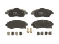 Set placute frana fata (cu suplimente cu suruburi de ghidare a etrierului de frana (cu senzor acustic de uzura ) OPEL COMBO COMBO TOUR CORSA C MERIVA A TIGRA 1.0-1.8 09.00- TRW GDB1570