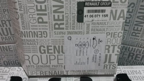 Set placute frana fata Dacia Duster Renault ORIGINALE 410607115R