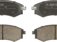 Set placute frana Fata DAEWOO MUSSO HYUNDAI COUPE I ELANTRA III LANTRA I LANTRA II MATRIX SONATA II SONATA III SONATA IV TRAJET/MINIVAN KIA JOICE MAGENTIS 1.5-3.2 08.88- ABE C10503ABE