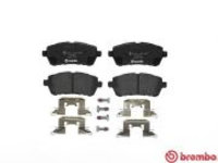 Set placute frana fata DAIHATSU MATERIA FORD FIESTA VI MAZDA 2 SUBARU JUSTY IV SUZUKI BALENO SWIFT IV 1.0-1.6 d 10.06- BREMBO P24072