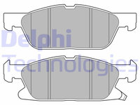 Set placute frana fata DELPHI, Ford Focus IV (Hn), 01.2018-, Focus IV Combi (Hp), 09.2018-, Fata, puntea fata
