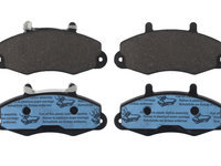 Set Placute Frana Fata Febi Volkswagen Bora 1J2 1998-2013 116069