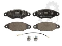 Set placute frana fata feordo pt nissan kubistar,renault kangoo