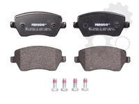 Set placute frana fata ferodo pt dacia duster,logan,logan mcv,renault clio 3