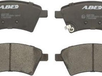 Set placute frana Fata FIAT SEDICI NISSAN JUKE TIIDA RENAULT LATITUDE SUZUKI SX4 1.5-2.0 d 05.04- ABE C18020ABE