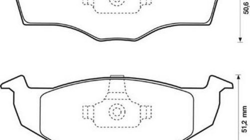 Set Placute Frana - Fata - JURID - 571915J