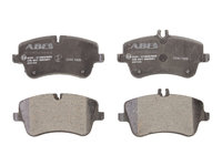 Set placute frana fata mercedes w203,s203