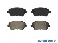 Set placute frana fata Renault Clio 3 (2005->)[BR0/1,CR0/1] 410608481R