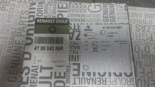 Set placute frana fata Renault Master 3 OpelMovanoORIGINALE 410604386R