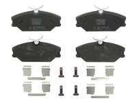 Set placute frana fata trw pentru renault clio 2, laguna 1, megane 1