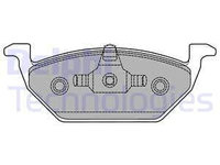 Set placute frana fata VW Bora 1998-1999, DELPHI LP1436