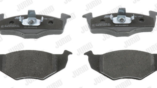 Set placute frana fata VW Lupo 1999-2005, Jur