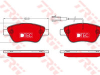 Set placute frana FIAT 500L - OEM - TRW: GDB1654DTE - Cod intern: W02325334 - LIVRARE DIN STOC in 24 ore!!!