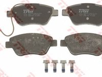 Set placute frana FIAT BRAVO II (198) - OEM - TRW: GDB1482 - Cod intern: W02247435 - LIVRARE DIN STOC in 24 ore!!!