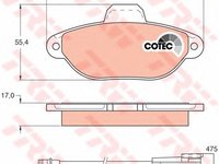 Set placute frana FIAT PUNTO (176) - Cod intern: W20012464 - LIVRARE DIN STOC in 24 ore!!!