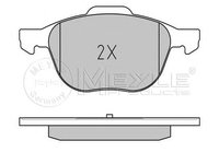 Set placute frana FORD FOCUS C-MAX - OEM - MEYLE ORIGINAL GERMANY: 0252372318/PD|025 237 2318/PD - W02226754 - LIVRARE DIN STOC in 24 ore!!!