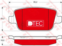 Set placute frana FORD FOCUS II (DA_) - Cod intern: W20012971 - LIVRARE DIN STOC in 24 ore!!!