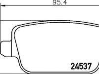 Set placute frana FORD MONDEO IV limuzina (BA7) - OEM - QUARO: QP2719 - Cod intern: W02606939 - LIVRARE DIN STOC in 24 ore!!!