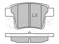 Set placute frana FORD MONDEO Mk III (B5Y) - OEM - MEYLE ORIGINAL GERMANY: 0252426017|025 242 6017 - W02117098 - LIVRARE DIN STOC in 24 ore!!!