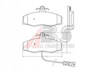 Set placute frana Ford SIERRA hatchback (GBC) 1982-1987 015402