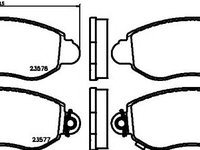 Set placute frana FORD TRANSIT bus (FD_ _, FB_ _, FS_ _, FZ_ _, FC_ _) - OEM - QUARO: QP4634 - Cod intern: W02605740 - LIVRARE DIN STOC in 24 ore!!!