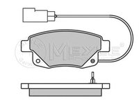 Set placute frana FORD TRANSIT caroserie - OEM - MEYLE ORIGINAL GERMANY: 0252448617/W|025 244 8617/W - W02374022 - LIVRARE DIN STOC in 24 ore!!!