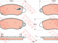 Set placute frana FORD TRANSIT platou/sasiu (E_ _) - Cod intern: W20012658 - LIVRARE DIN STOC in 24 ore!!!