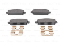 Set placute frana frana disc 0 986 494 634 BOSCH pentru Opel Astra Chevrolet Cruze Chevrolet Aveo Chevrolet Sonic Opel Zafira Chevrolet Tracker Chevrolet Trax