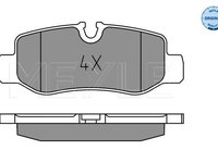 Set placute frana frana disc 025 221 0118 MEYLE