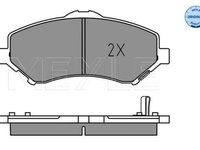 Set placute frana frana disc 025 246 0417 MEYLE