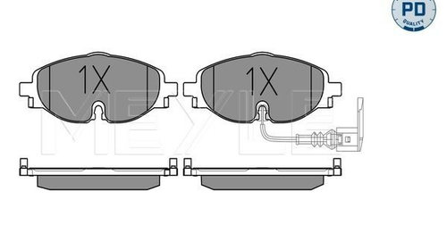 Set placute frana frana disc 025 256 8320 PD 