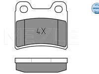 Set placute frana,frana disc (0252183215 MEYLE) FORD