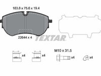 Set placute frana frana disc 2264401 TEXTAR pentru Vw Amarok