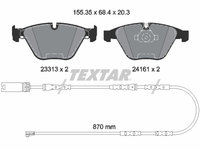 Set placute frana frana disc 2331307 TEXTAR pentru Bmw Seria 3 Bmw X1