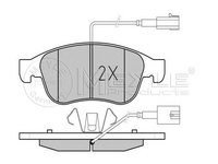 Set placute frana, frana disc ALFA GIULIETTA 1,4-1,6 10- - OEM - MEYLE ORIGINAL GERMANY: 025 245 3819/W|00252453819/W - W02175500 - LIVRARE DIN STOC in 24 ore!!!