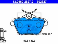 Set placute frana,frana disc ALFA ROMEO 156 (932) (1997 - 2005) ATE 13.0460-2827.2 piesa NOUA