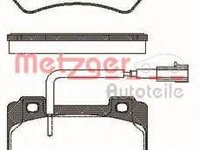 Set placute frana,frana disc ALFA ROMEO 159 limuzina (939), ALFA ROMEO BRERA, ALFA ROMEO 159 Sportwagon (939) - METZGER 1444.01