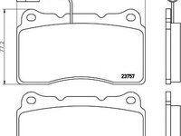 Set placute frana,frana disc ALFA ROMEO 159 limuzina (939), ALFA ROMEO 159 Sportwagon (939), LANCIA DELTA III (844) - HELLA PAGID 8DB 355 014-731