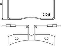 Set placute frana,frana disc ALFA ROMEO AR 8 caroserie (280), ALFA ROMEO AR 8 platou / sasiu (280), IVECO DAILY I caroserie inchisa/combi - MINTEX MDB