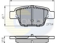 Set placute frana,frana disc ALFA ROMEO MITO (955) (2008 - 2016) COMLINE CBP01039 piesa NOUA