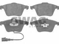 Set placute frana,frana disc AUDI A3 (8P1), VW RABBIT V (1K1), AUDI A3 Sportback (8PA) - SWAG 30 91 6538