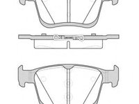 Set placute frana,frana disc AUDI A3 Cabriolet (8P7) (2008 - 2013) REMSA 1516.00 piesa NOUA