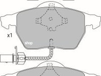 Set placute frana,frana disc AUDI A4 (8D2, B5) (1994 - 2001) KRIEGER 0950006305 piesa NOUA