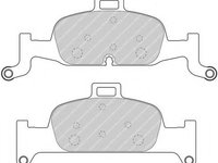 Set placute frana,frana disc AUDI A4 (8W2, B9) (2015 - 2020) FERODO FDB4616