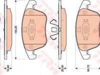 Set placute frana,frana disc AUDI A4 Allroad (8KH, B8) (2009 - 2016) TRW GDB1814 piesa NOUA