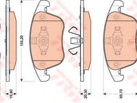 Set placute frana,frana disc AUDI A4 Avant (8K5, B8) (2007 - 2015) TRW GDB1814