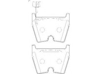 Set placute frana,frana disc AUDI A4 Cabriolet (8H7, B6, 8HE, B7), AUDI A4 limuzina (8EC, B7), AUDI A4 Avant (8ED, B7) - WAGNER WBP23751B